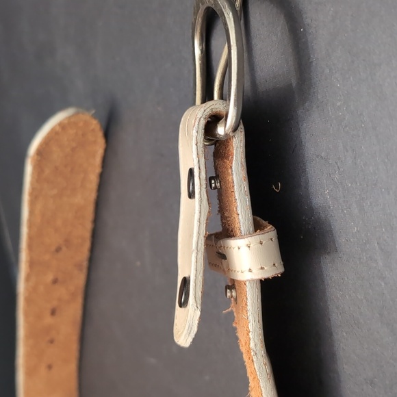 Brushy Creak ,Full Grain Cowhide Leather Women's Belt with Aztec Pattern,Size 34 - Picture 9 of 13